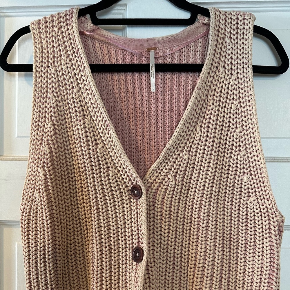 Free People Vest NWOT L